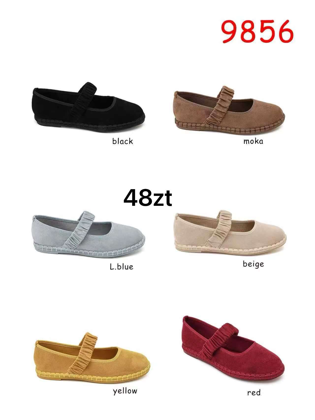 Buty Baleriny DAMSKIE (36-41, 12par)