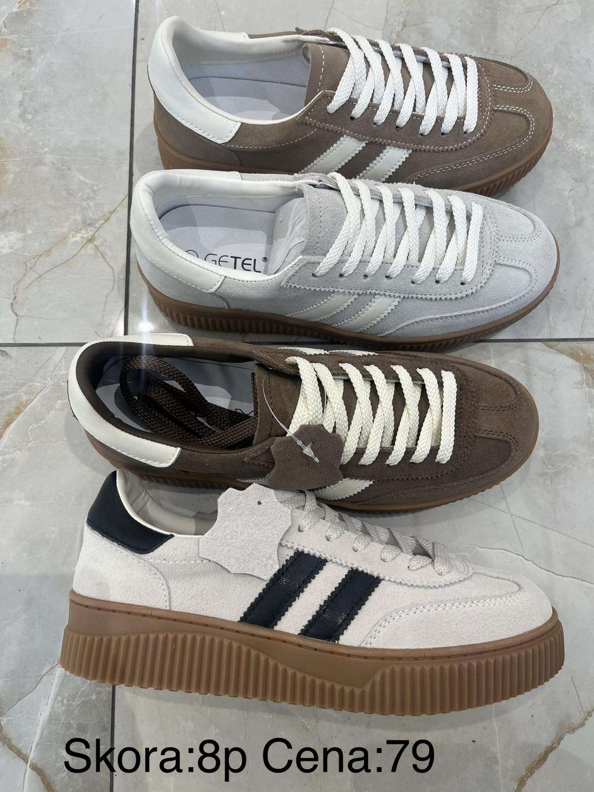 Buty Sportowe Damskie (36-41, 8par)