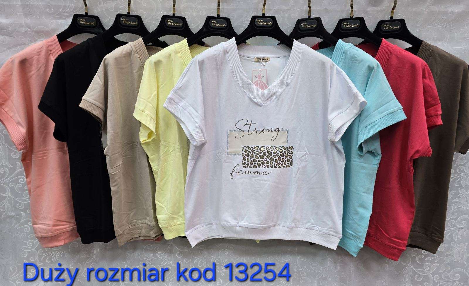 Bluzki  Damskie TURECKA , Size uni, paczka 12szt ,mix kolor
