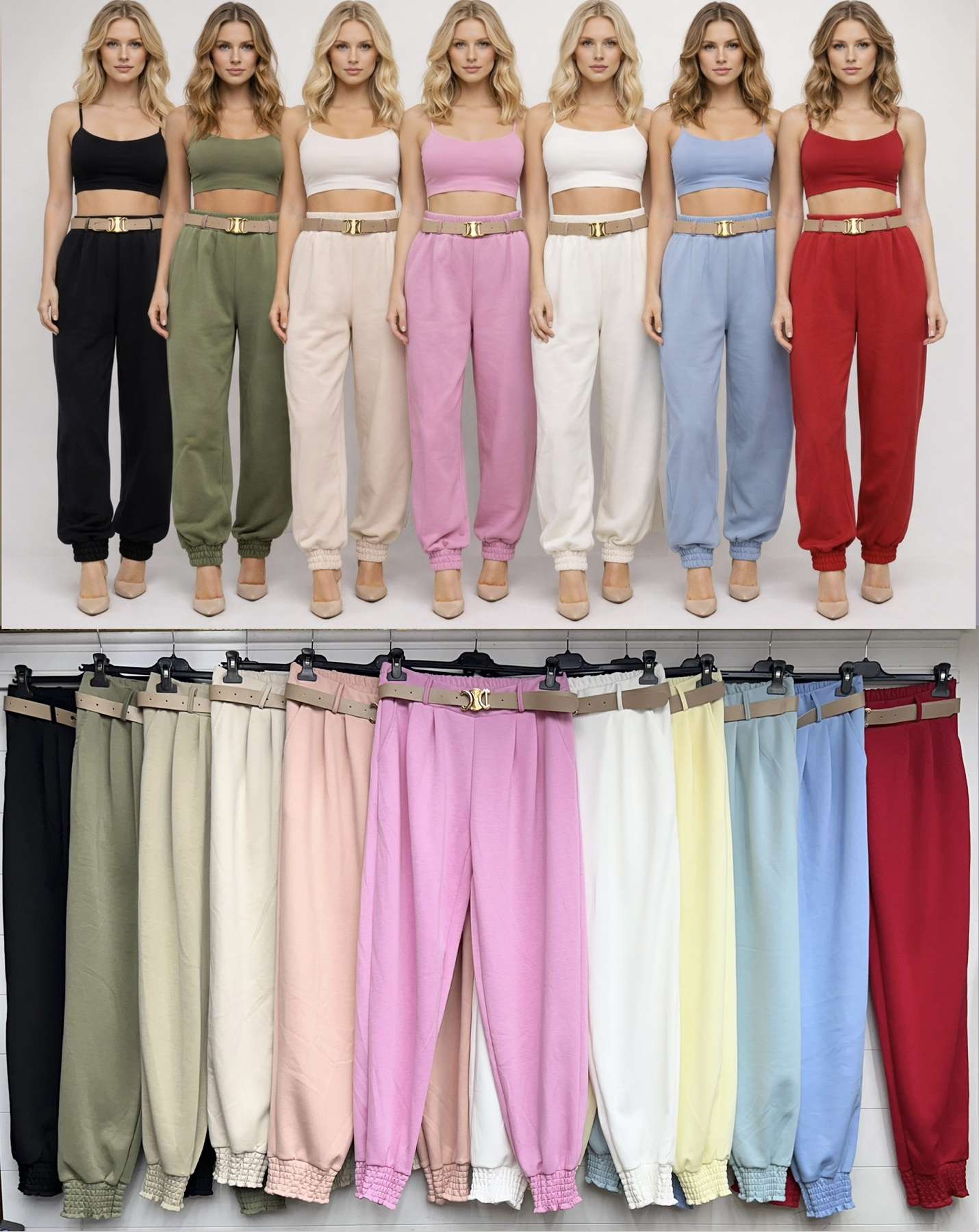 Spodnie  Damskie TURECKA , Size uni, paczka  6szt ,mix kolor