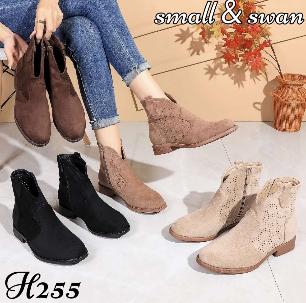 Buty Botki Damskie (36-41, 12par)