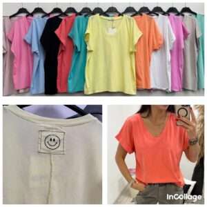 Swetry Damskie  WŁOSKA  , Size uni, paczka  6szt ,mix kolor