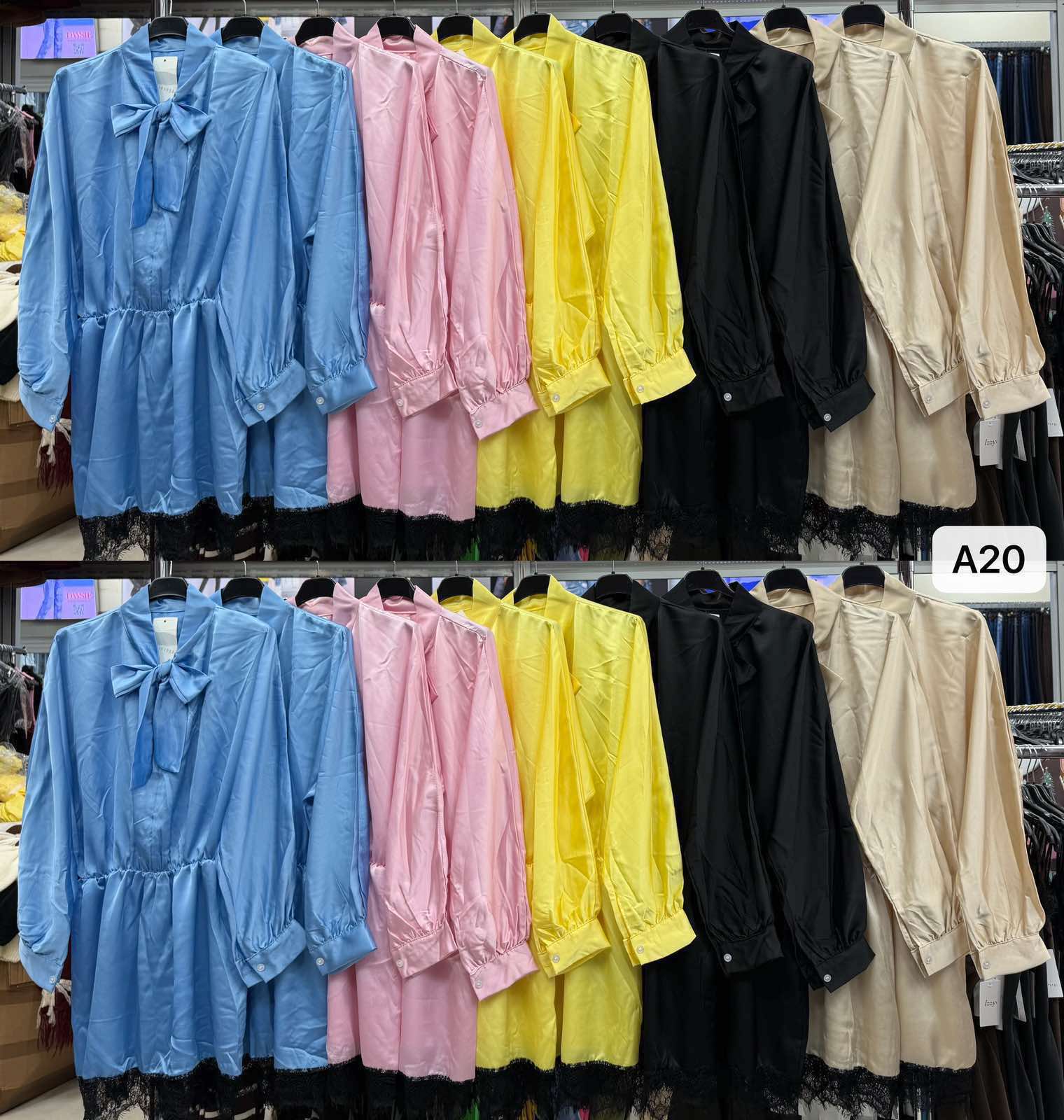 Bluzki Damskie  , Size uni, paczka  6szt ,mix kolor