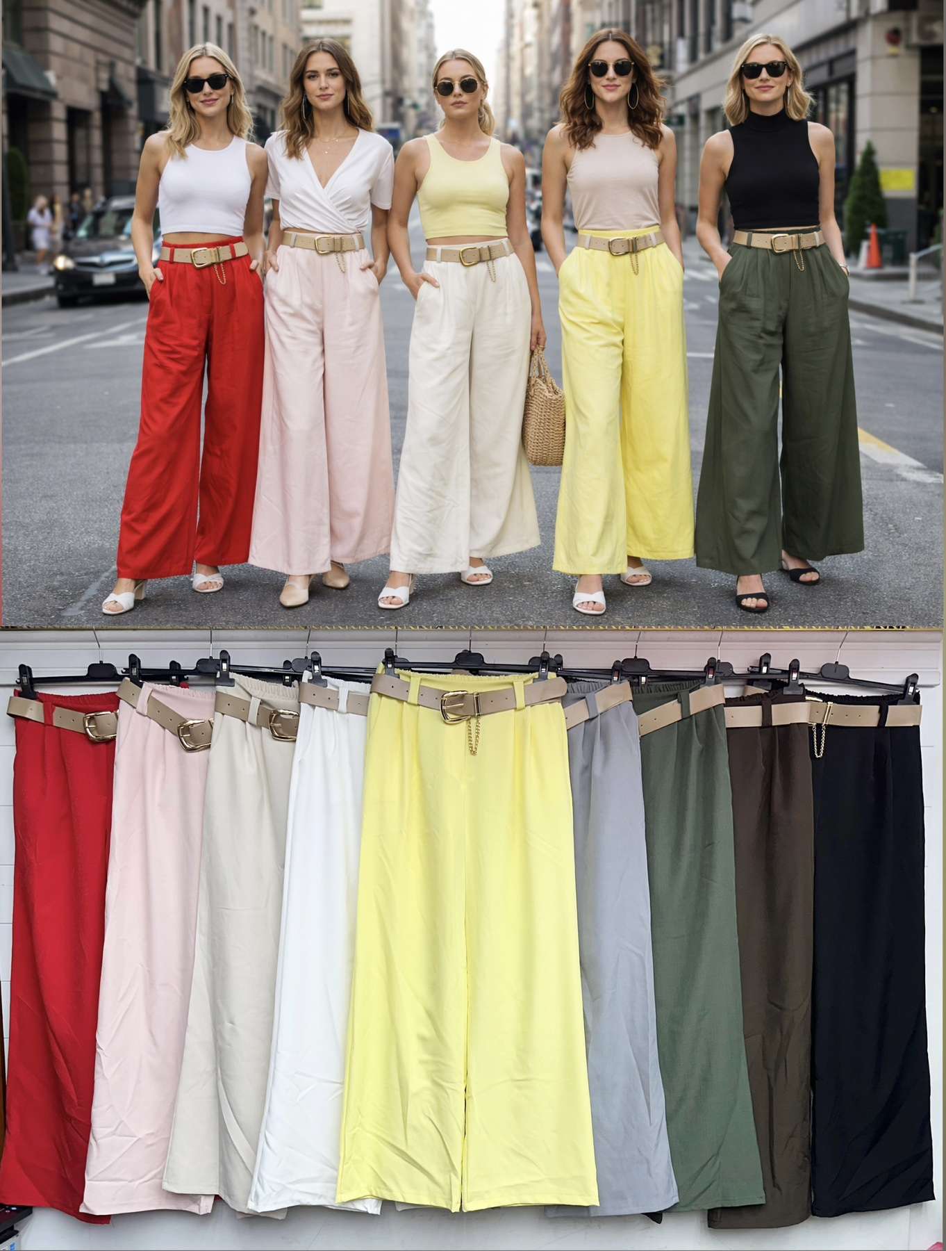 Spodnie  Damskie TURECKA , Size uni, paczka  6szt ,mix kolor