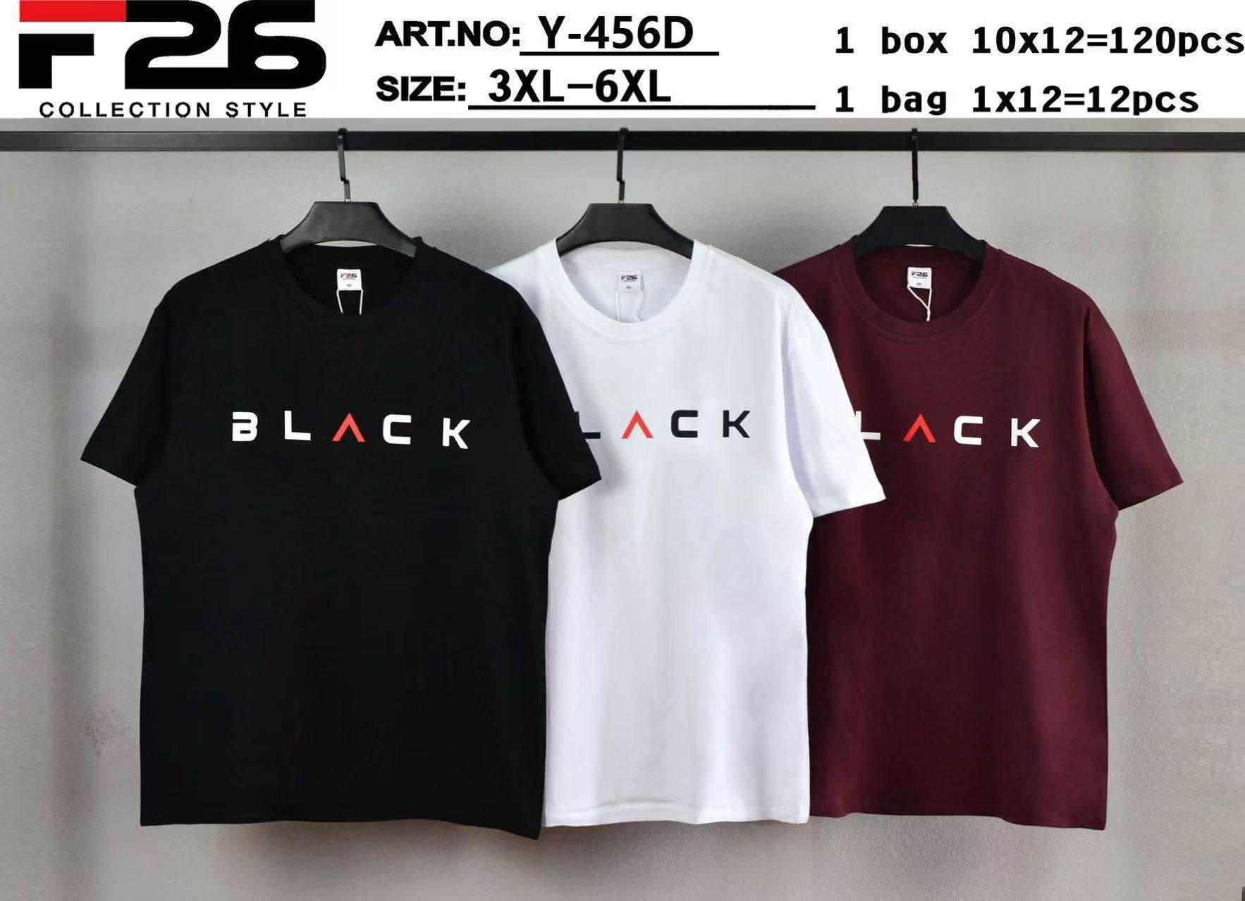 Bluzki MĘSKA , Size 3-6xl, paczka  12szt ,mix kolor