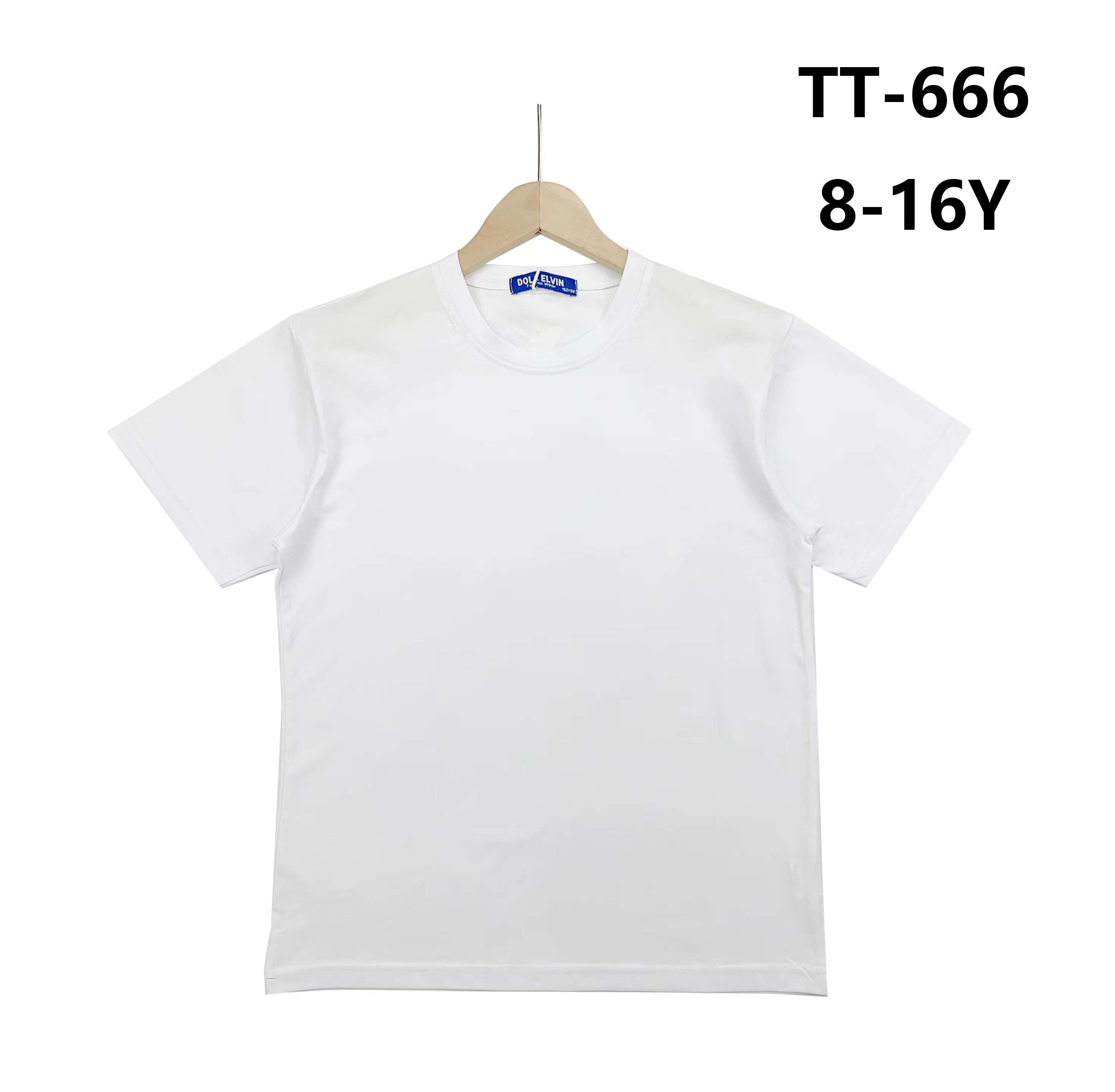 Bluzki DZIECIĘCA , Size 8-16 lat, paczka  5szt ,1kolor