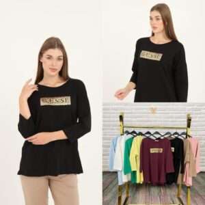 Bluzki damskie, Size s/m-l/xl, paczka  10szt ,mix kolor