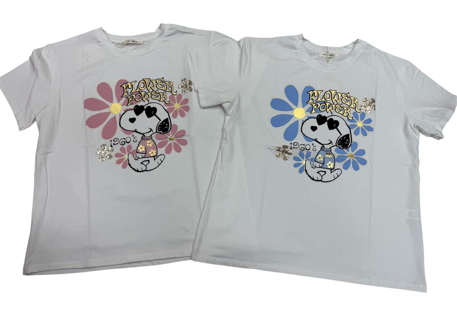 Bluzki Damskie  WŁOSKA  , Size uni, paczka  6szt ,mix kolor