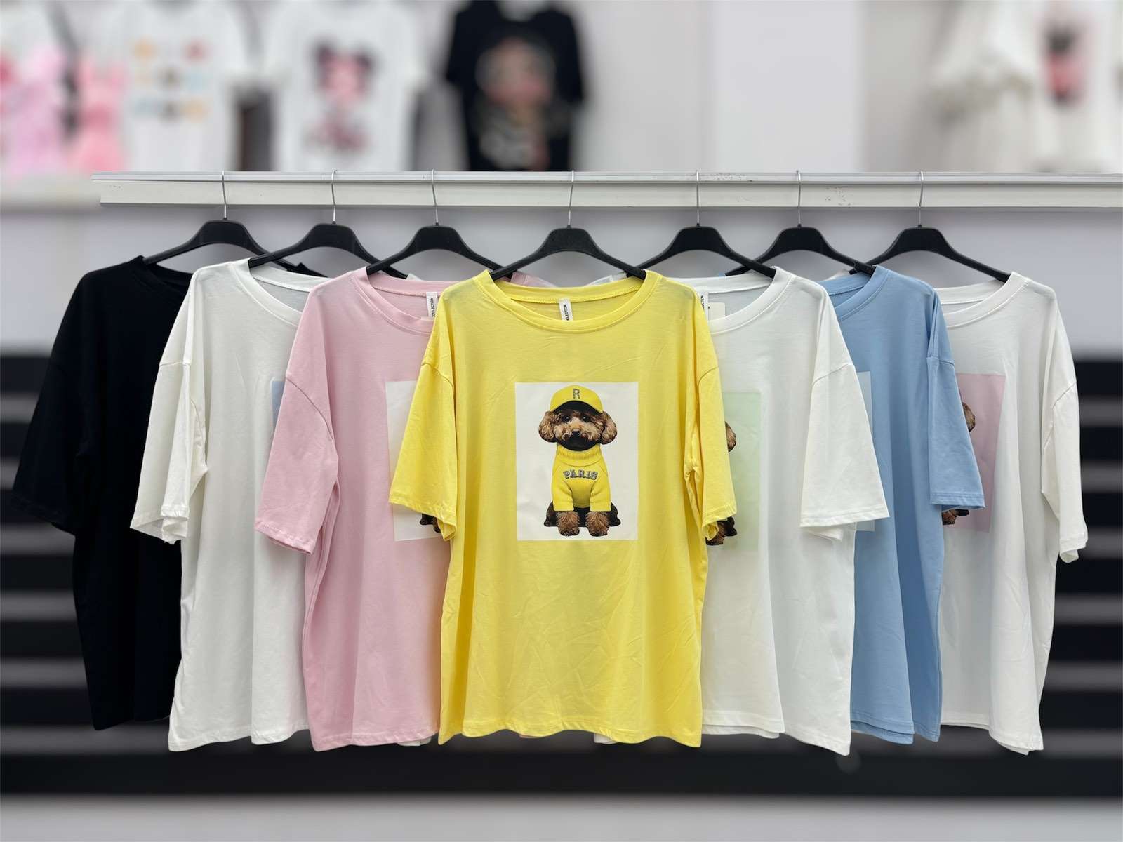 Bluzki  Damskie TURECKA , Size uni, paczka  6szt ,mix kolor