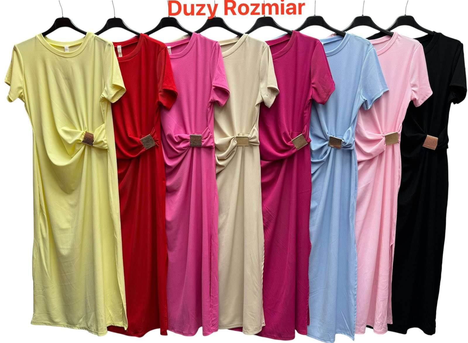 Sukienki  Damskie wloska  , Size uni, paczka  6szt ,mix kolor