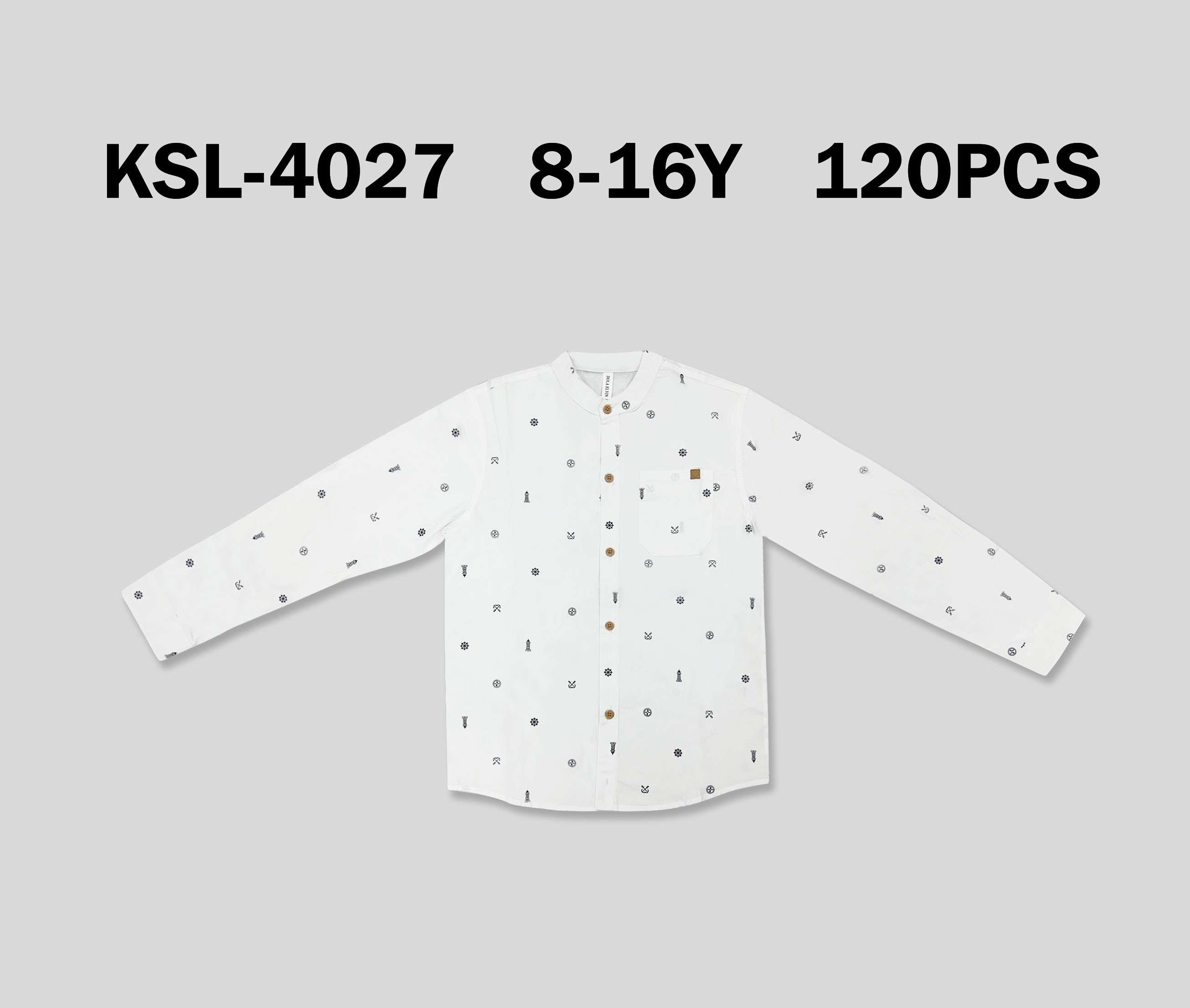 Koszule DZIECIĘCA , Size 8-16lat, paczka  5szt ,1kolor