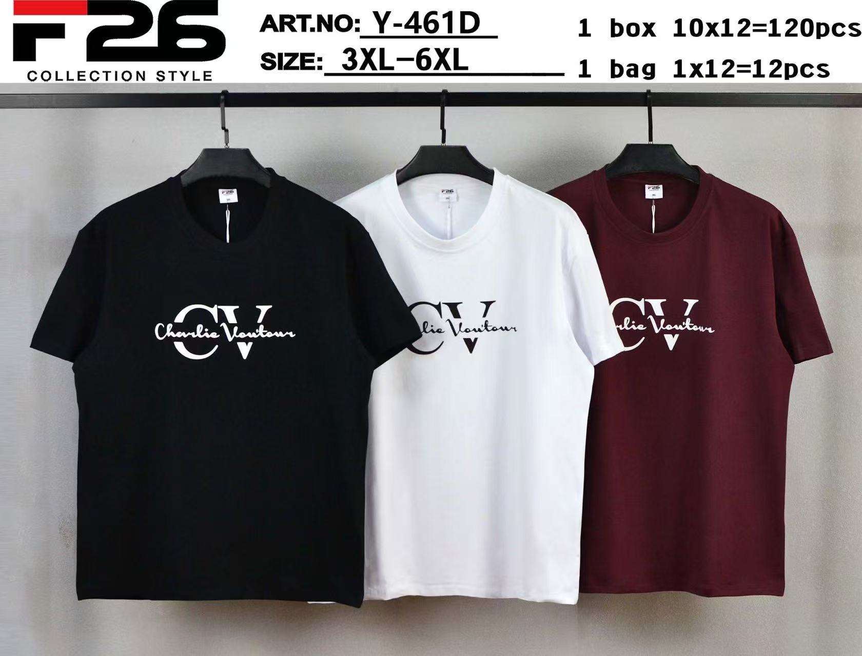 Bluzki MĘSKA , Size 3-6xl, paczka  12szt ,mix kolor