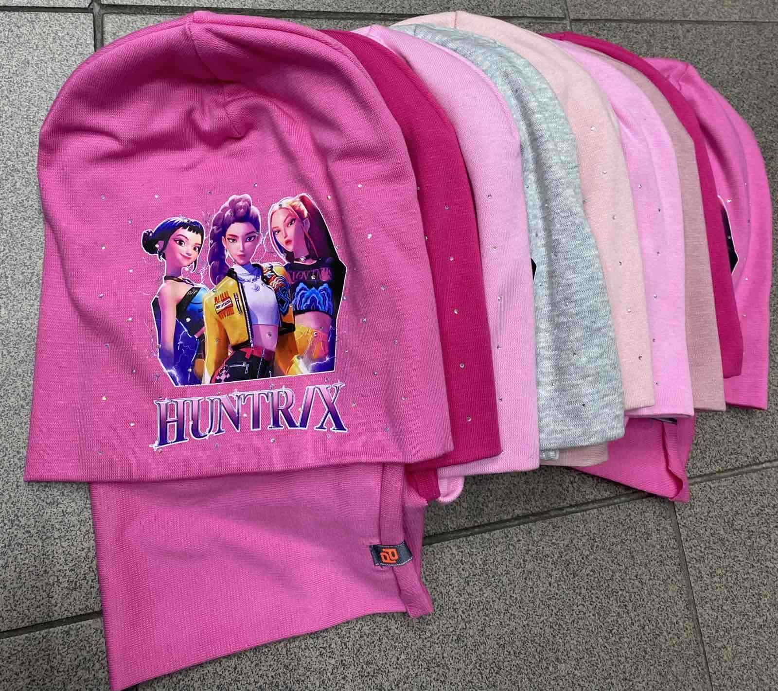 Komplety Czapki DZIECIĘCE,paczka 12szt, mix kolor