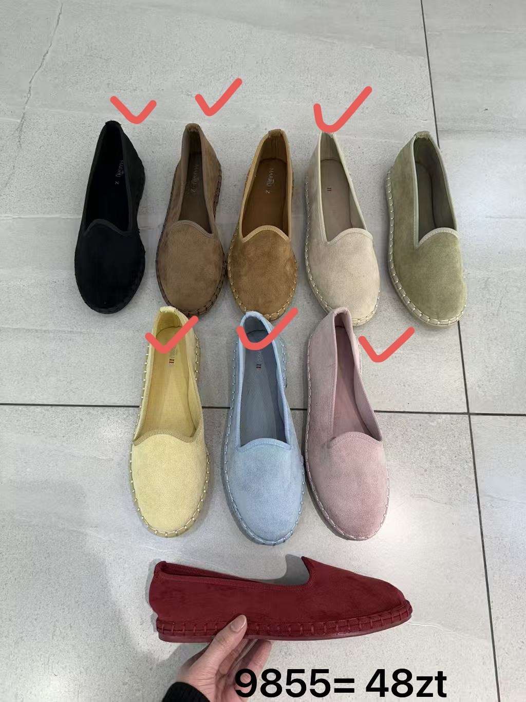 Buty  Półbuty DAMSKIE (36-41, 12par)