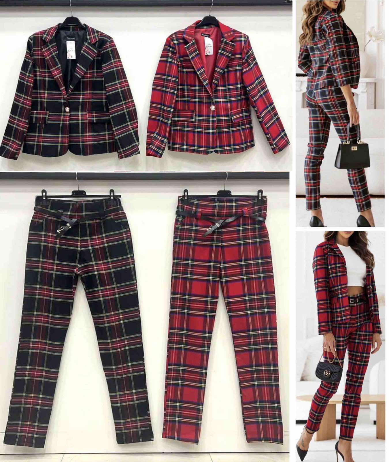 Komplety  Damskie  WŁOSKA  , Size uni, paczka  6szt ,mix kolor