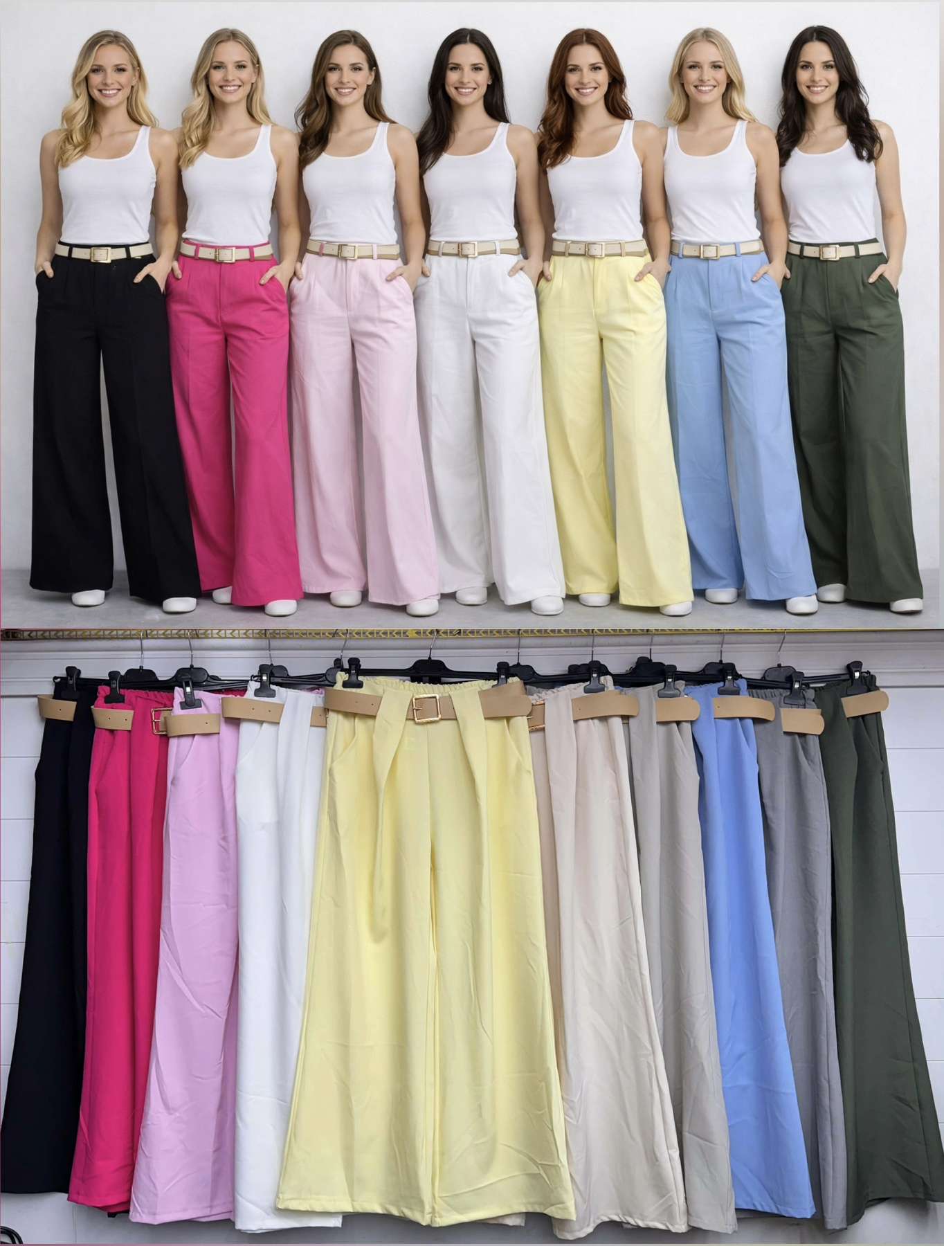 Spodnie  Damskie TURECKA , Size uni, paczka  6szt ,mix kolor