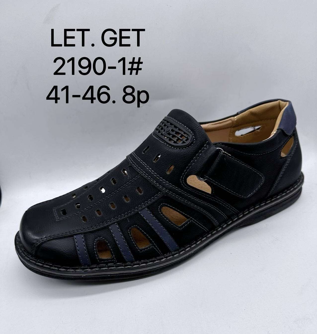 Buty Półbuty Męskie (41-46, 8par)