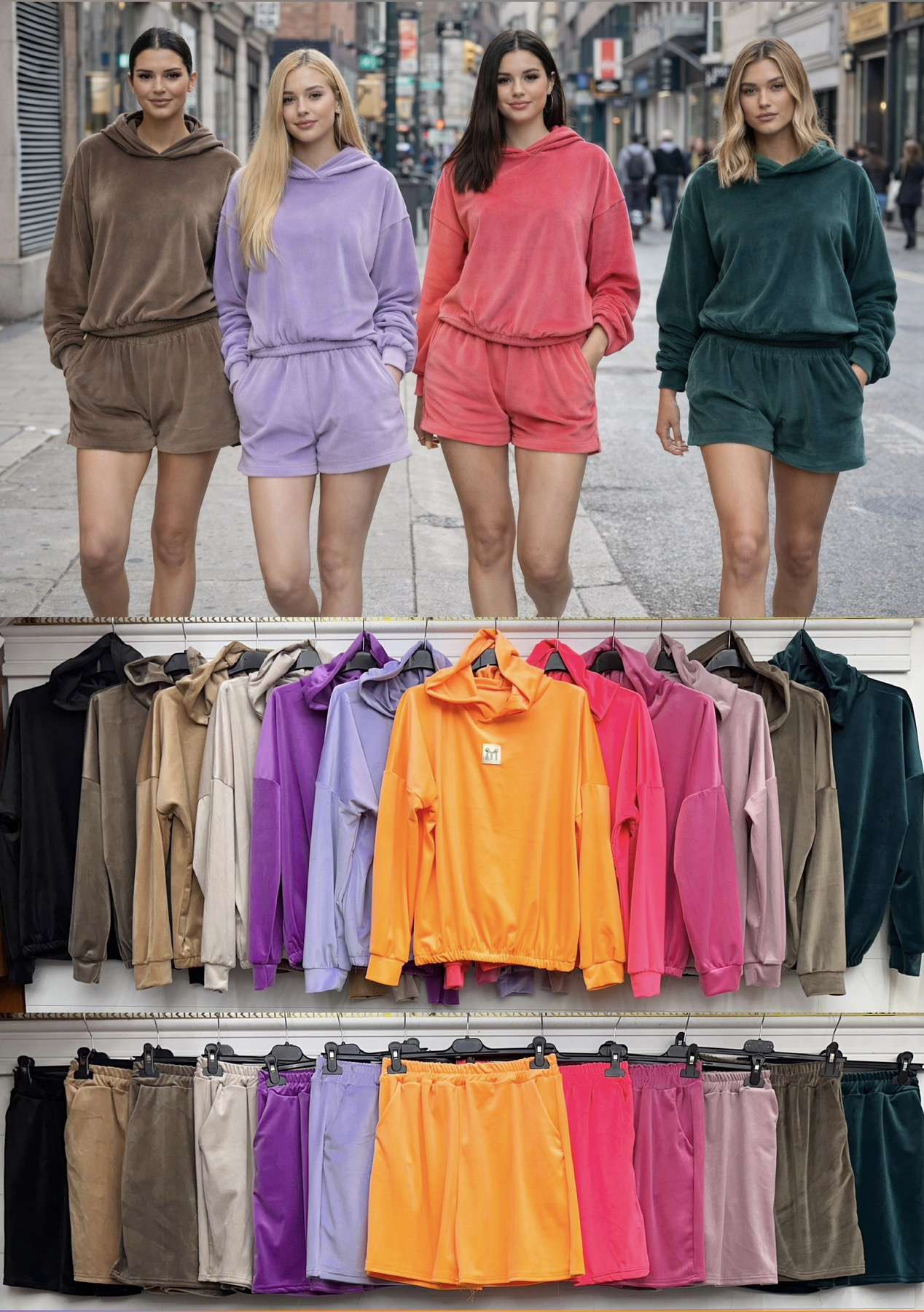 Komplety  Damskie TURECKA , Size uni, paczka  6szt ,mix kolor