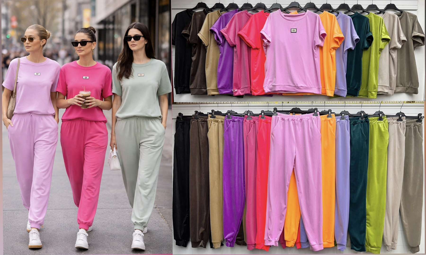 Komplety  Damskie TURECKA , Size uni, paczka  6szt ,mix kolor