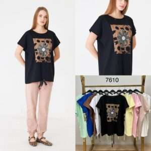 Bluzki damskie, Size uni, paczka  10szt ,mix kolor