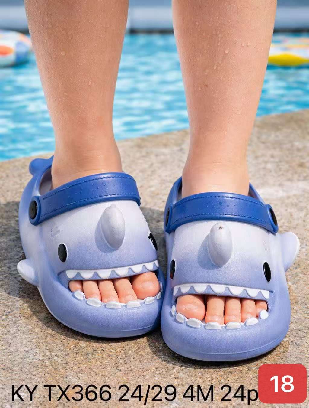 Klapki DZIECIĘCE (24-29, 24par)