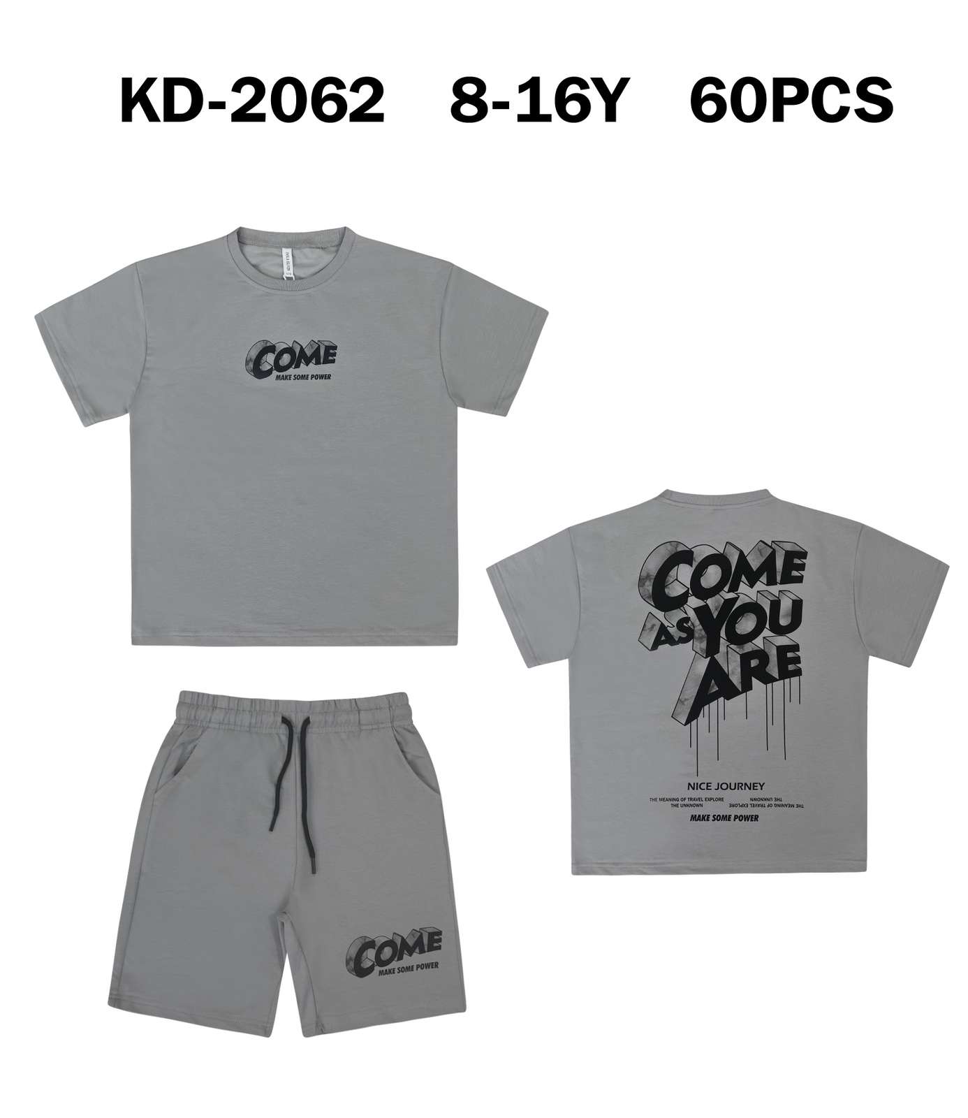 Komplety DZIECIĘCA , Size 8-16lat, paczka  5szt ,1kolor