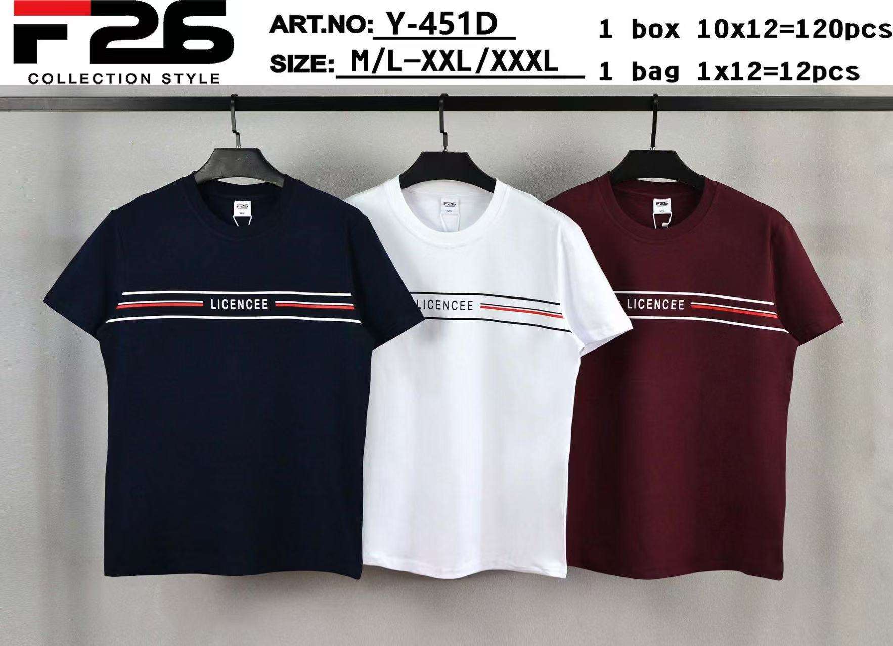 Bluzki MĘSKA , Size m/l-2/3xl, paczka  12szt ,mix kolor