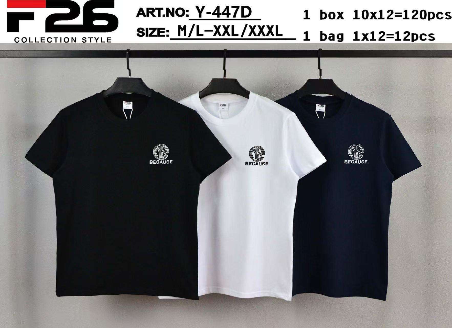 Bluzki MĘSKA , Size m/l-2/3xl, paczka  12szt ,mix kolor