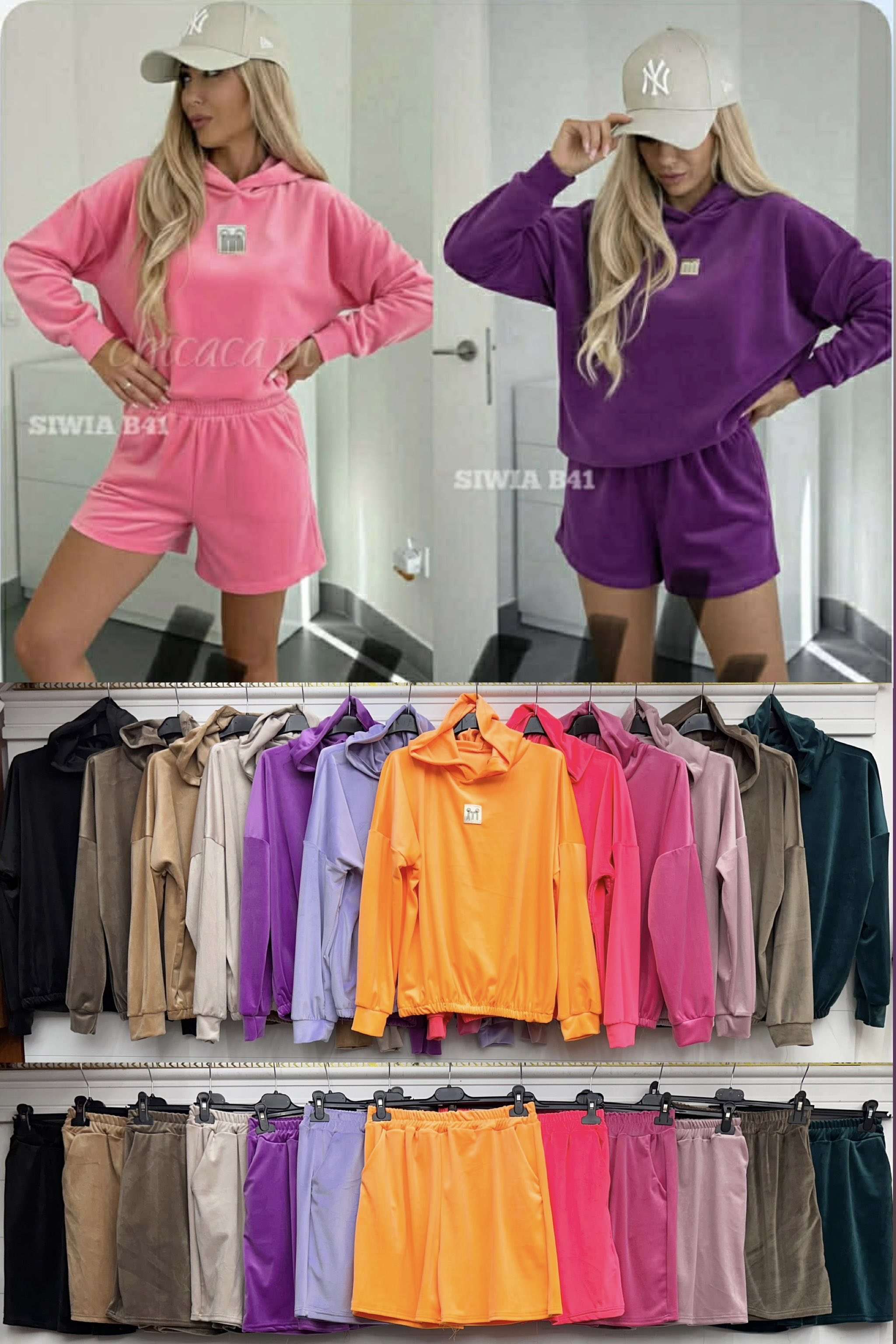 Komplety  Damskie TURECKA , Size uni, paczka  6szt ,mix kolor