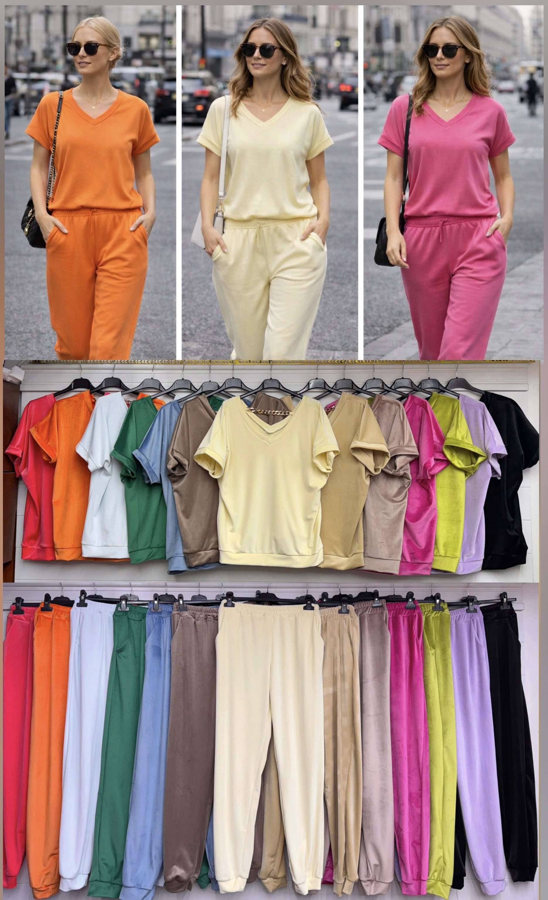 Komplety  Damskie TURECKA , Size uni, paczka  6szt ,mix kolor