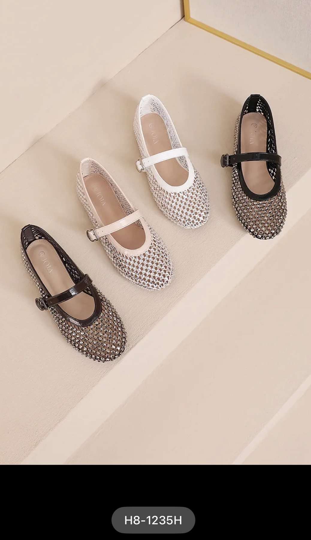 Baleriny Damskie (36-41, 12par)