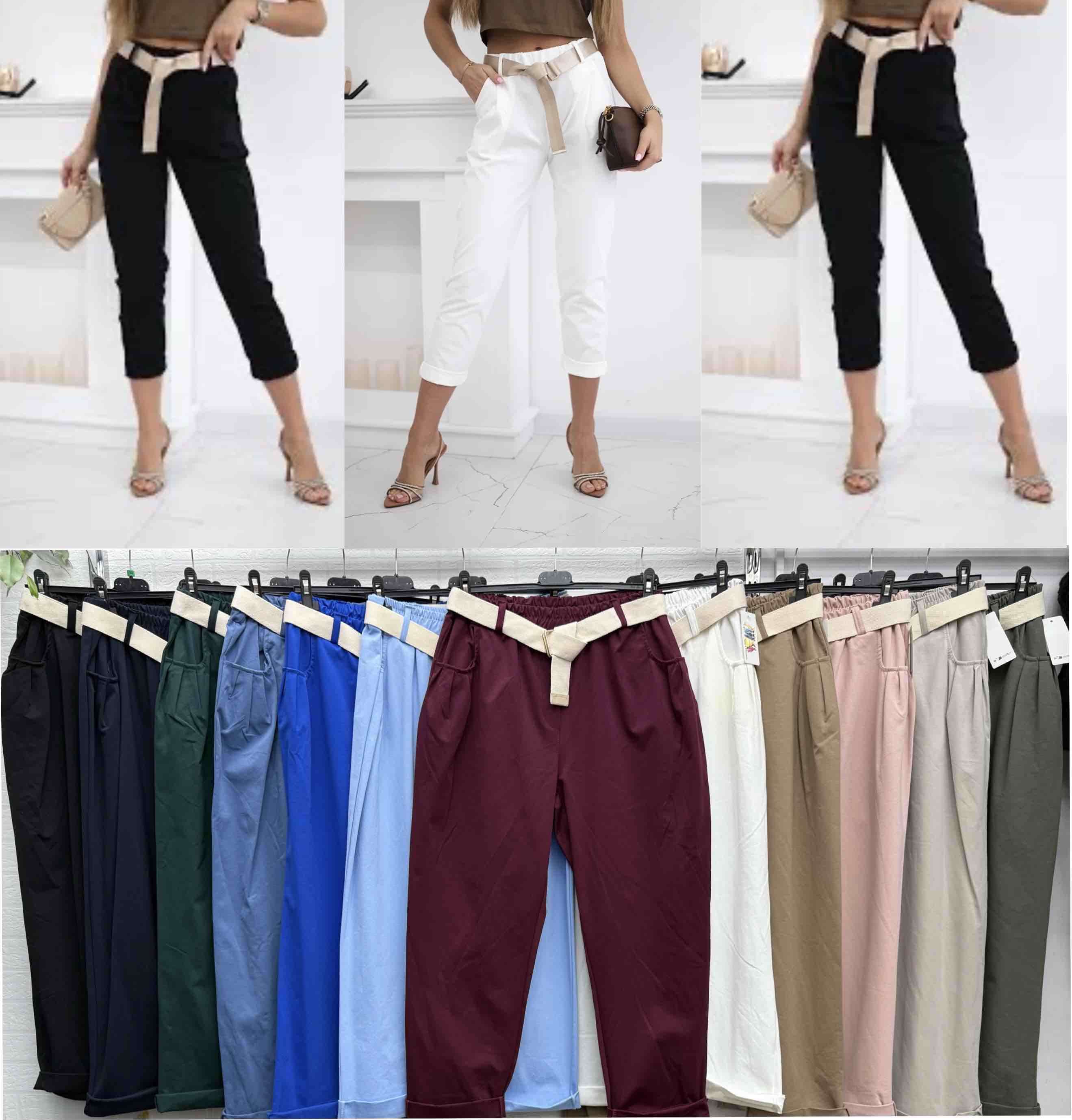 Spodnie Damskie  , Size uni, paczka  6szt ,mix kolor