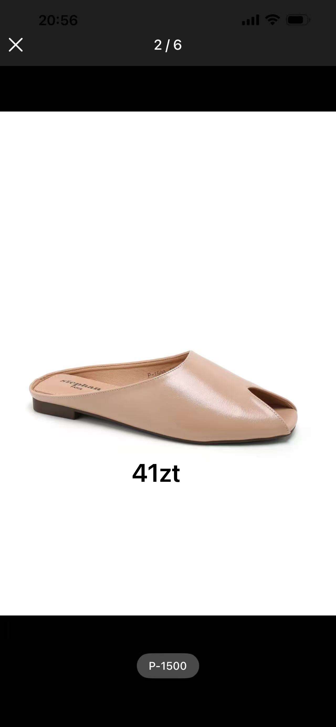 Buty Klapki  DAMSKIE (36-41, 12par)