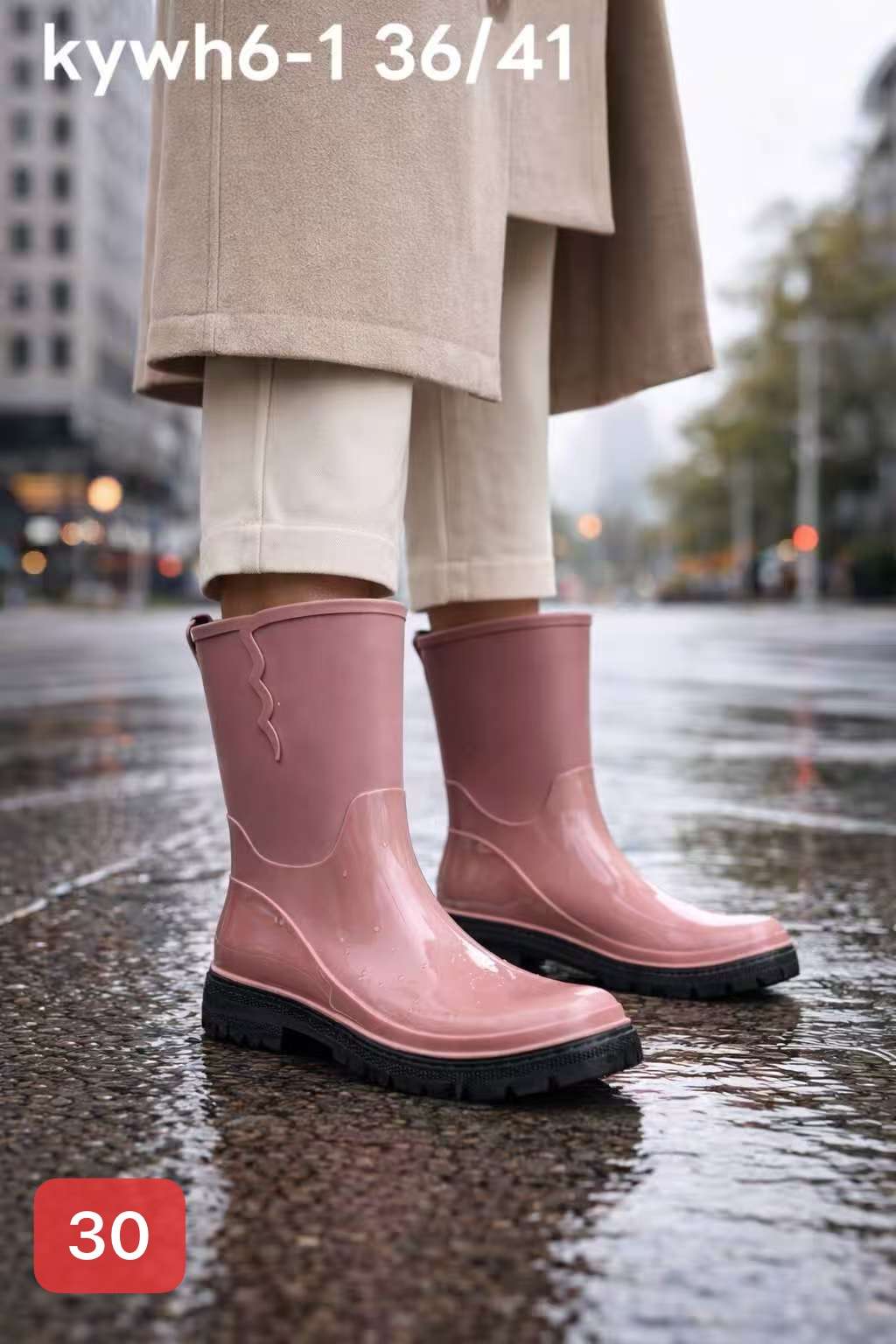 Kalosze DAMSKIE (36-41, 12par)