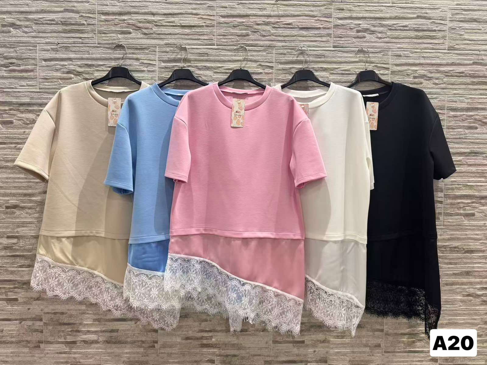 Bluzki Damskie  , Size uni, paczka  6szt ,mix kolor