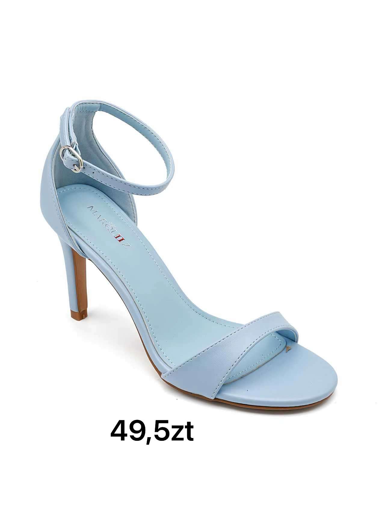 Sandały na Obcasie Damskie (36-41, 12par)