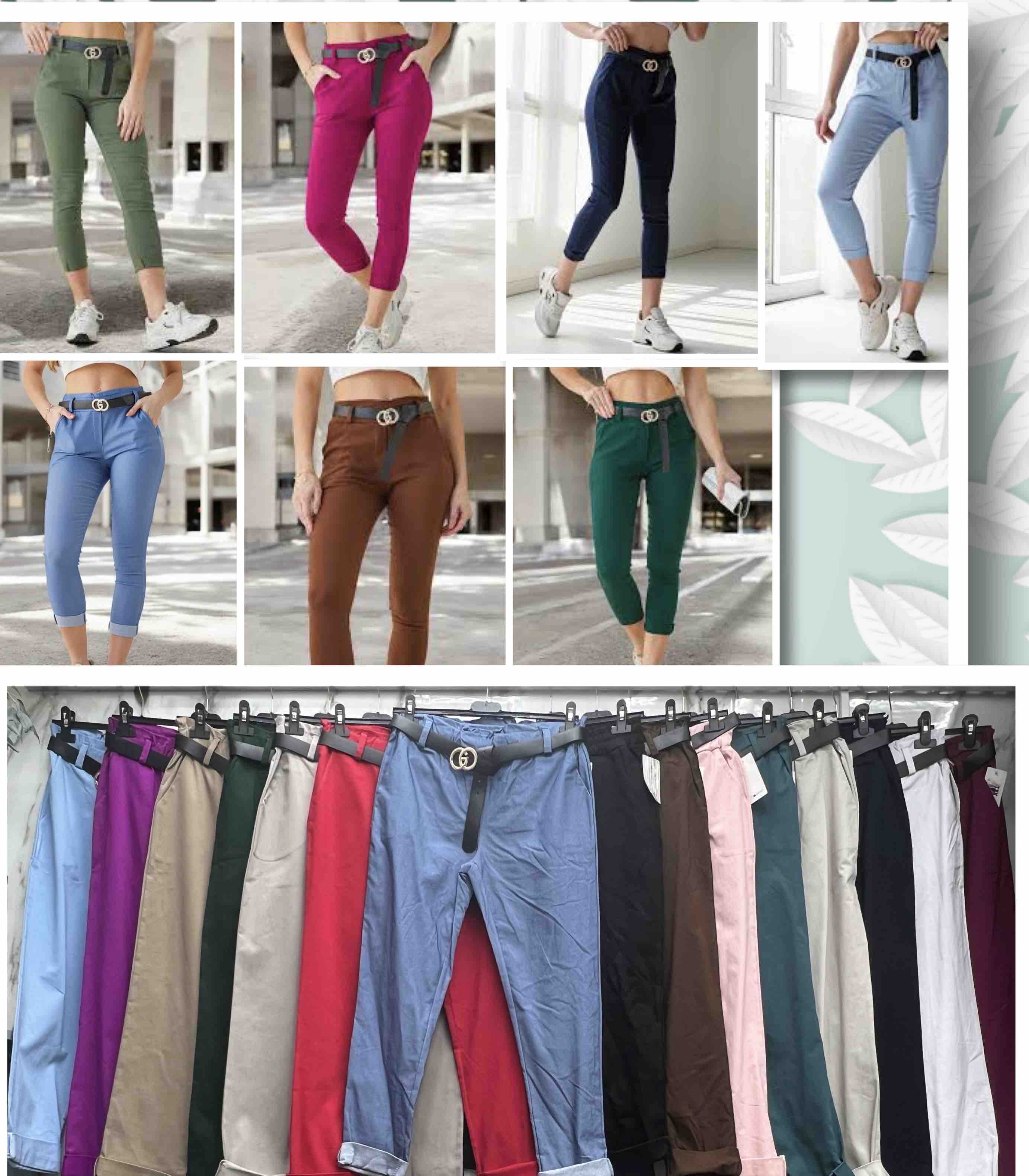 Spodnie Damskie  , Size uni, paczka  6szt ,mix kolor