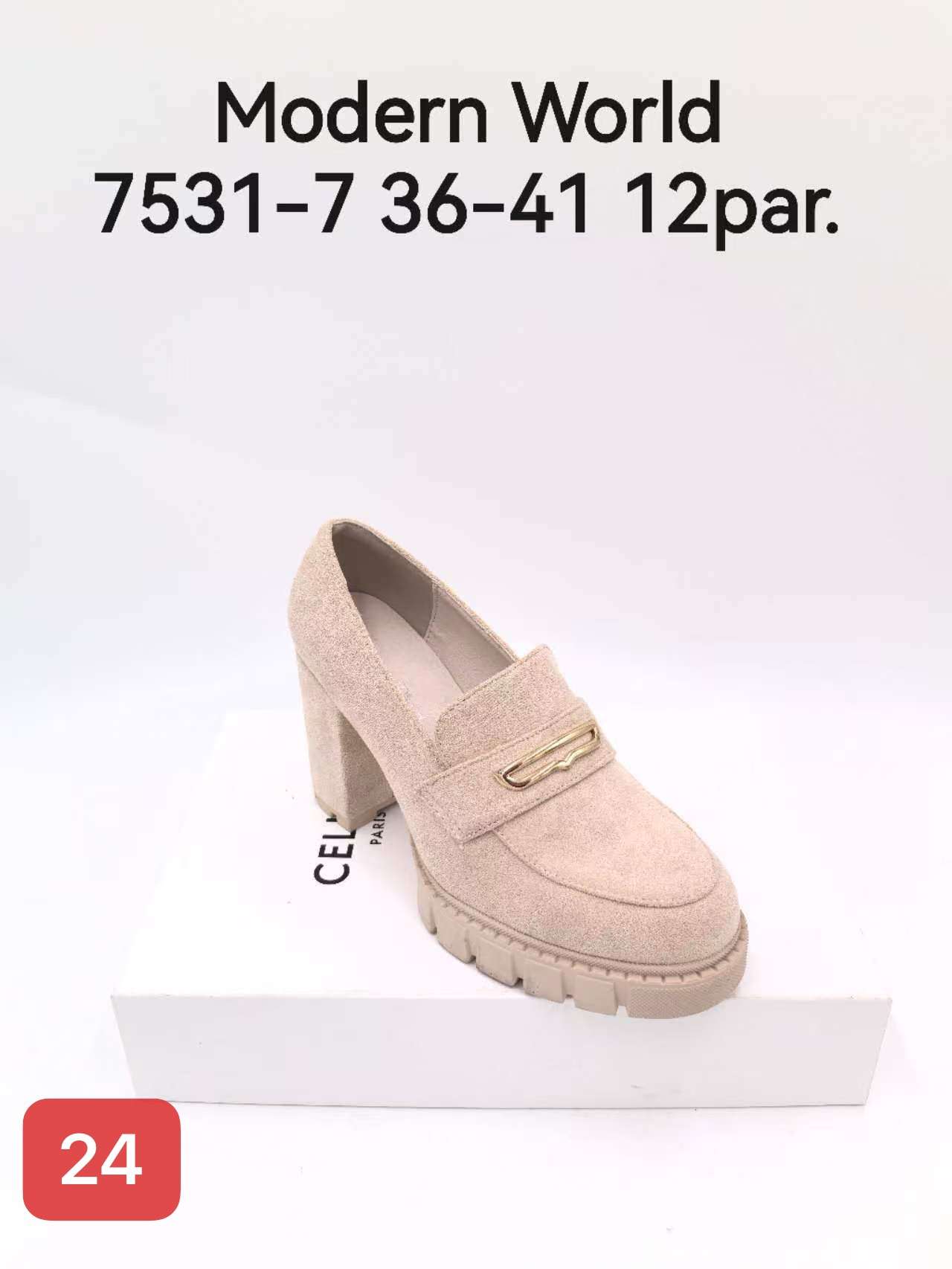 Czółenka Damskie (36-41, 12par)