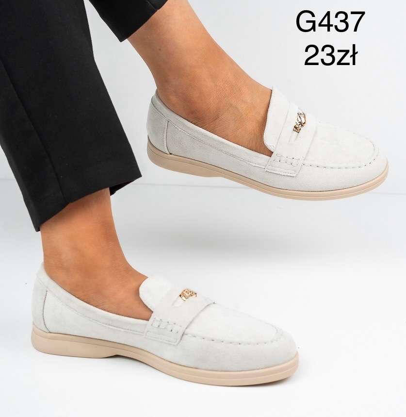 Buty  Mokasyny DAMSKIE (36-41, 12par)