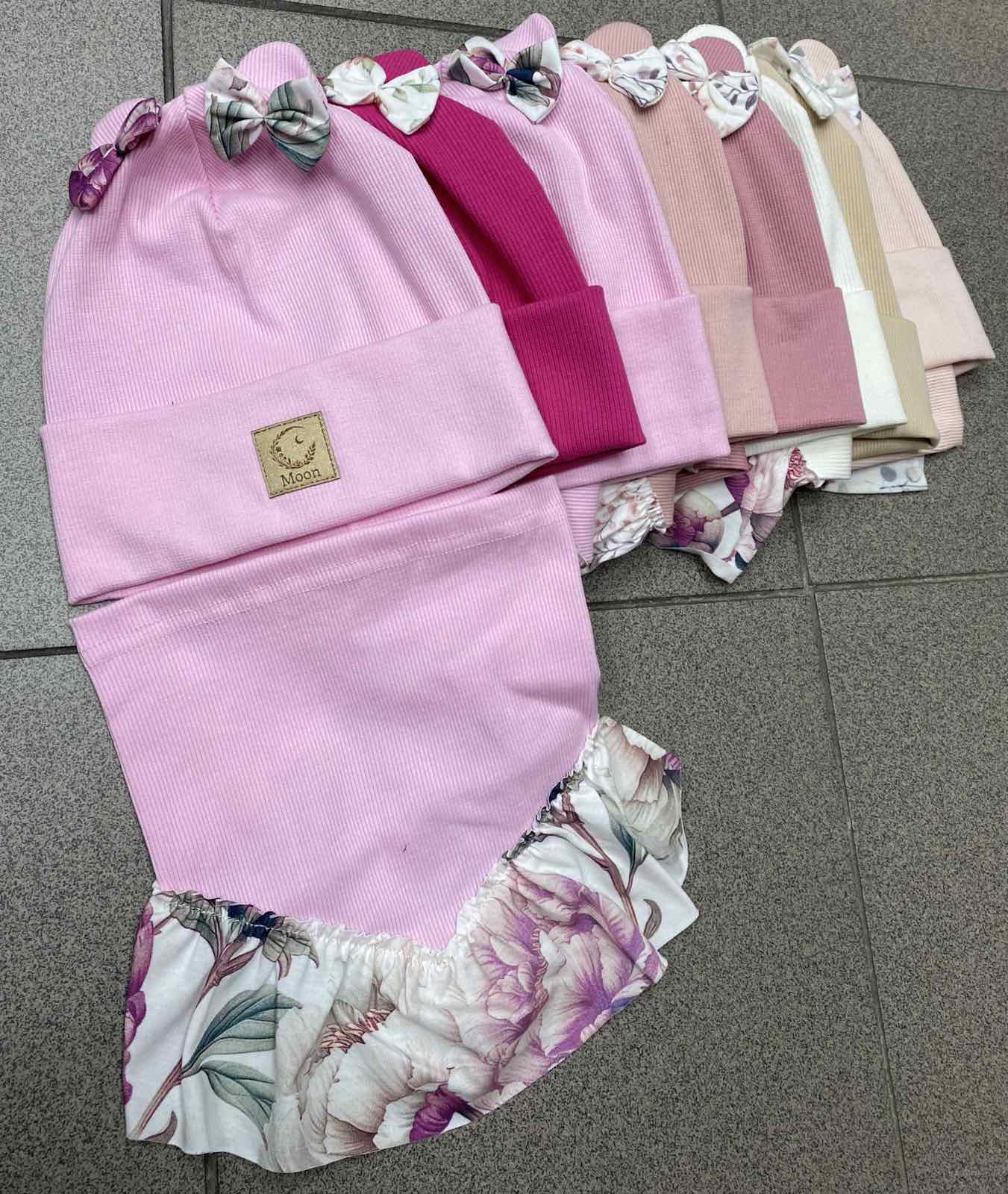 Komplety Czapki DZIECIĘCE,size 40-48,paczka 12szt, mix kolor