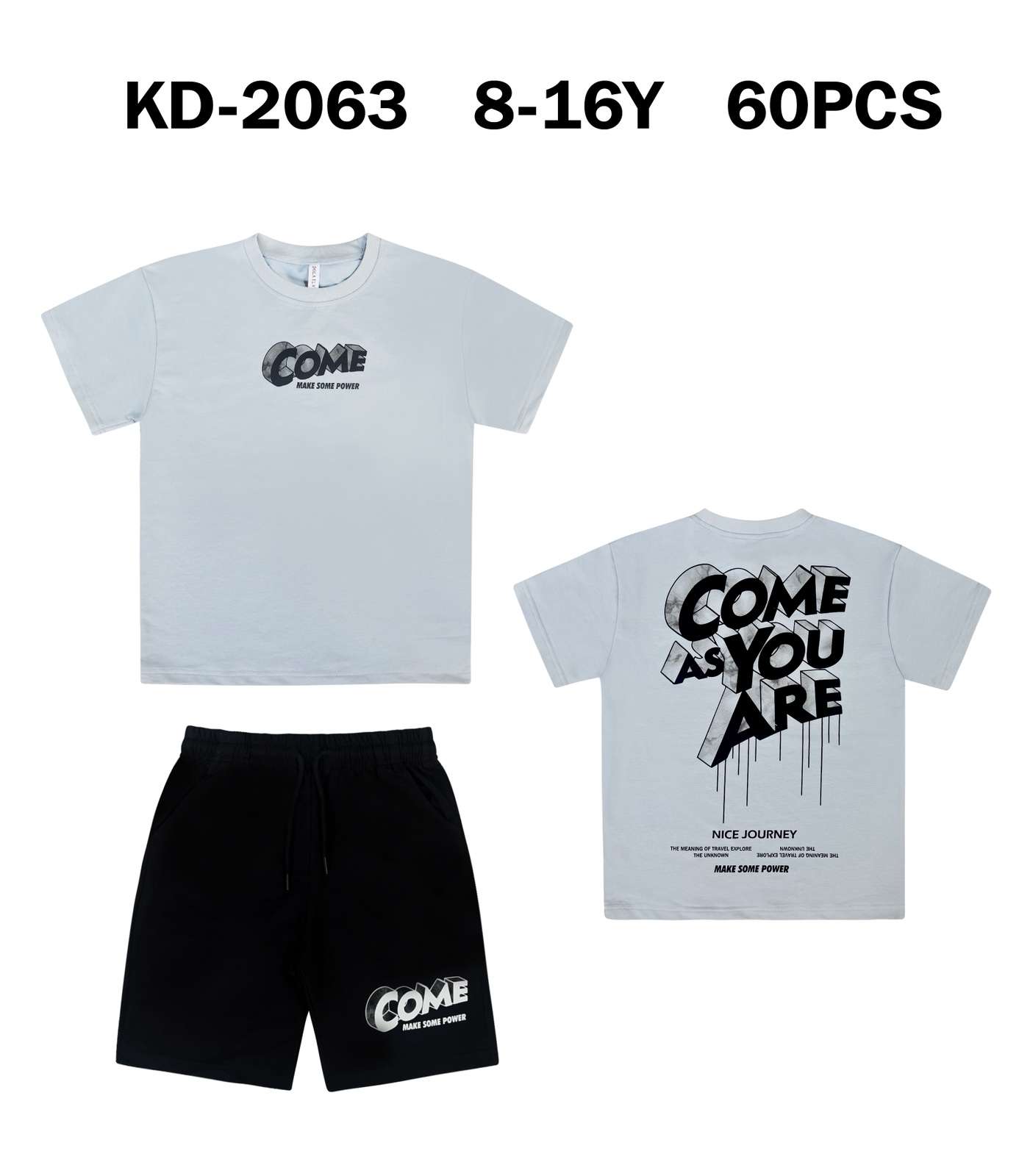 Komplety DZIECIĘCA , Size 8-16lat, paczka  5szt ,1kolor