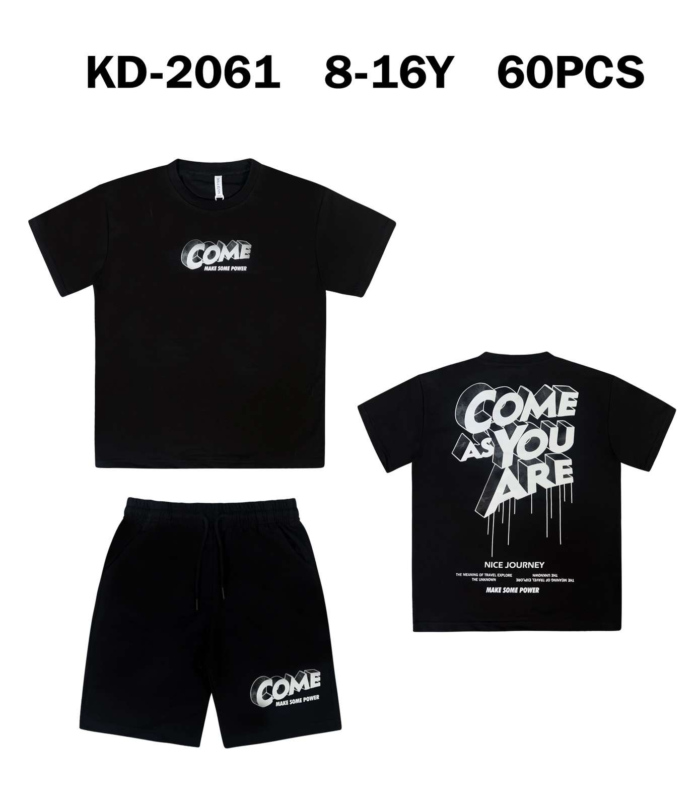 Komplety DZIECIĘCA , Size 8-16lat, paczka  5szt ,1kolor