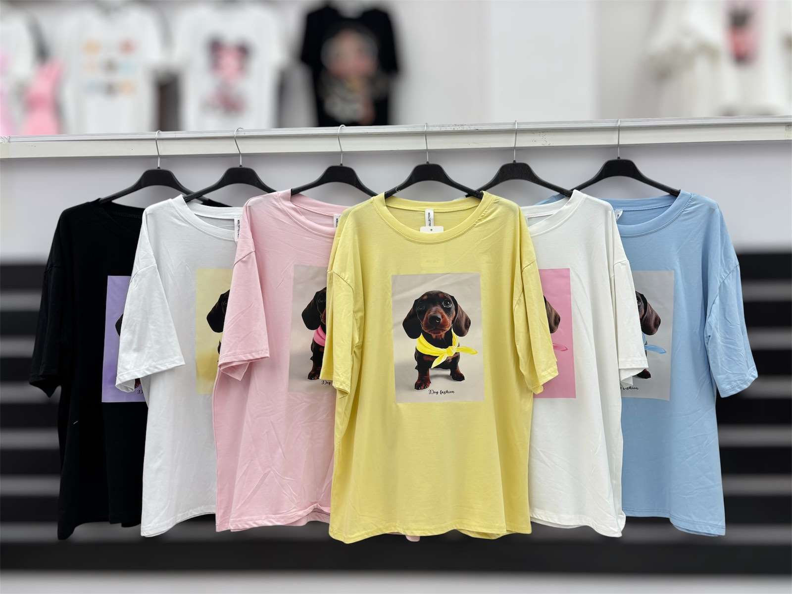 Bluzki  Damskie TURECKA , Size uni, paczka  6szt ,mix kolor