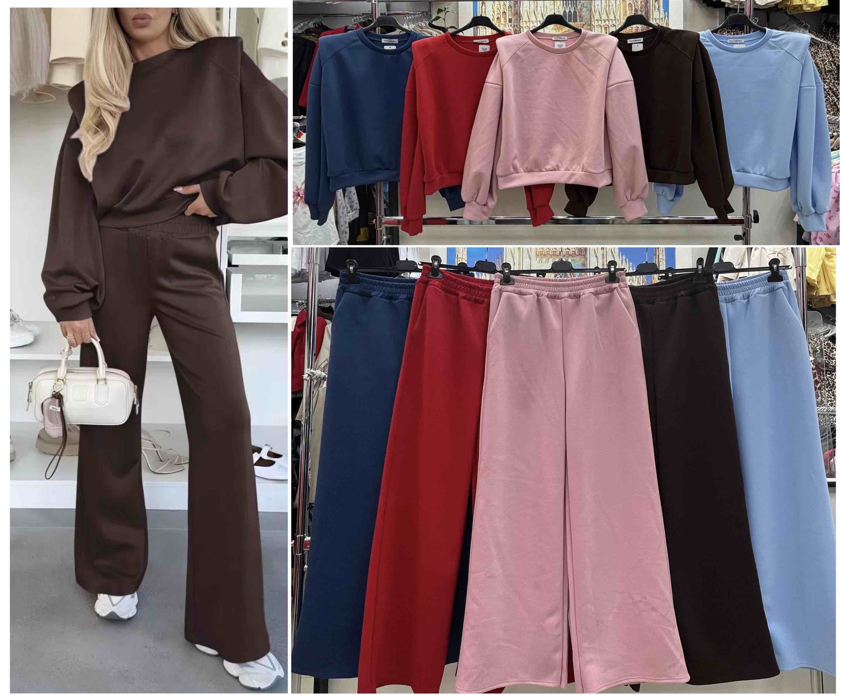 Komplety  Damskie  WŁOSKA  , Size uni, paczka  6szt ,mix kolor