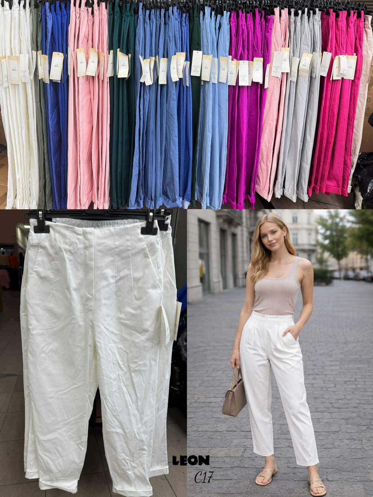 Spodnie  Damskie TURECKA , Size uni, paczka  6szt ,mix kolor