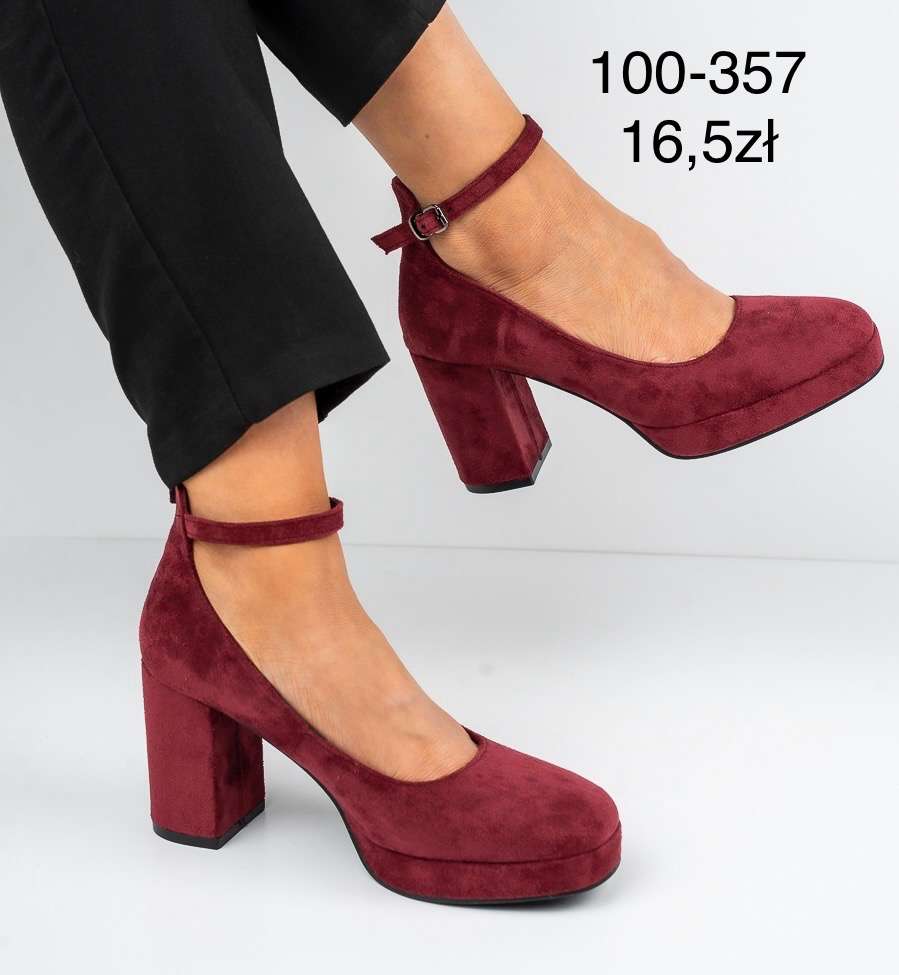 Sandały Na Słupku Damskie (36-41, 12par)