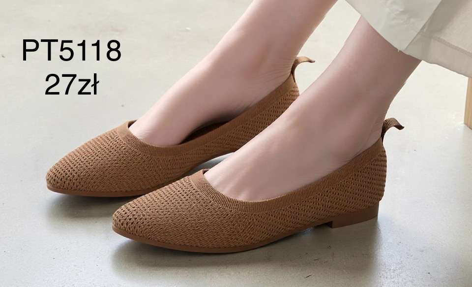 Buty Baleriny DAMSKIE (36-41, 12par)