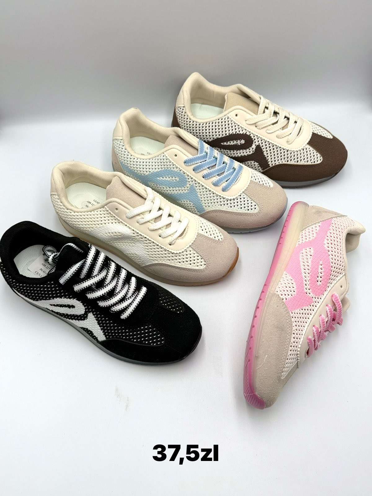 Buty Sportowe DAMSKIE (36-41, 12par)