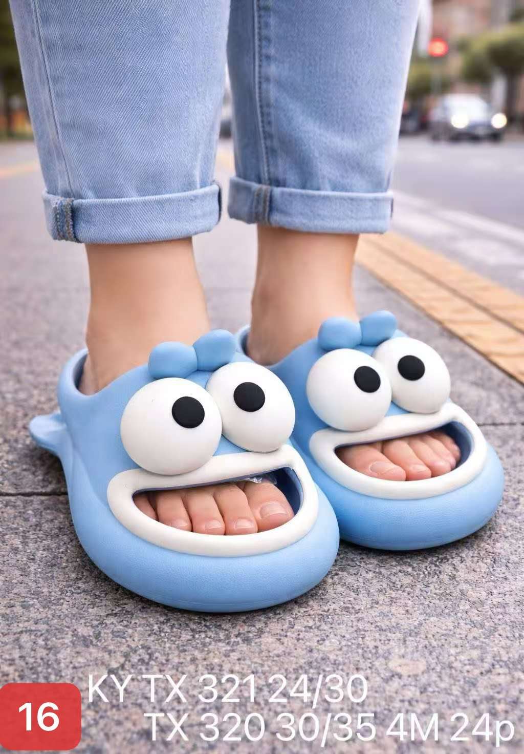 Klapki DZIECIĘCE (24-30, 24par)