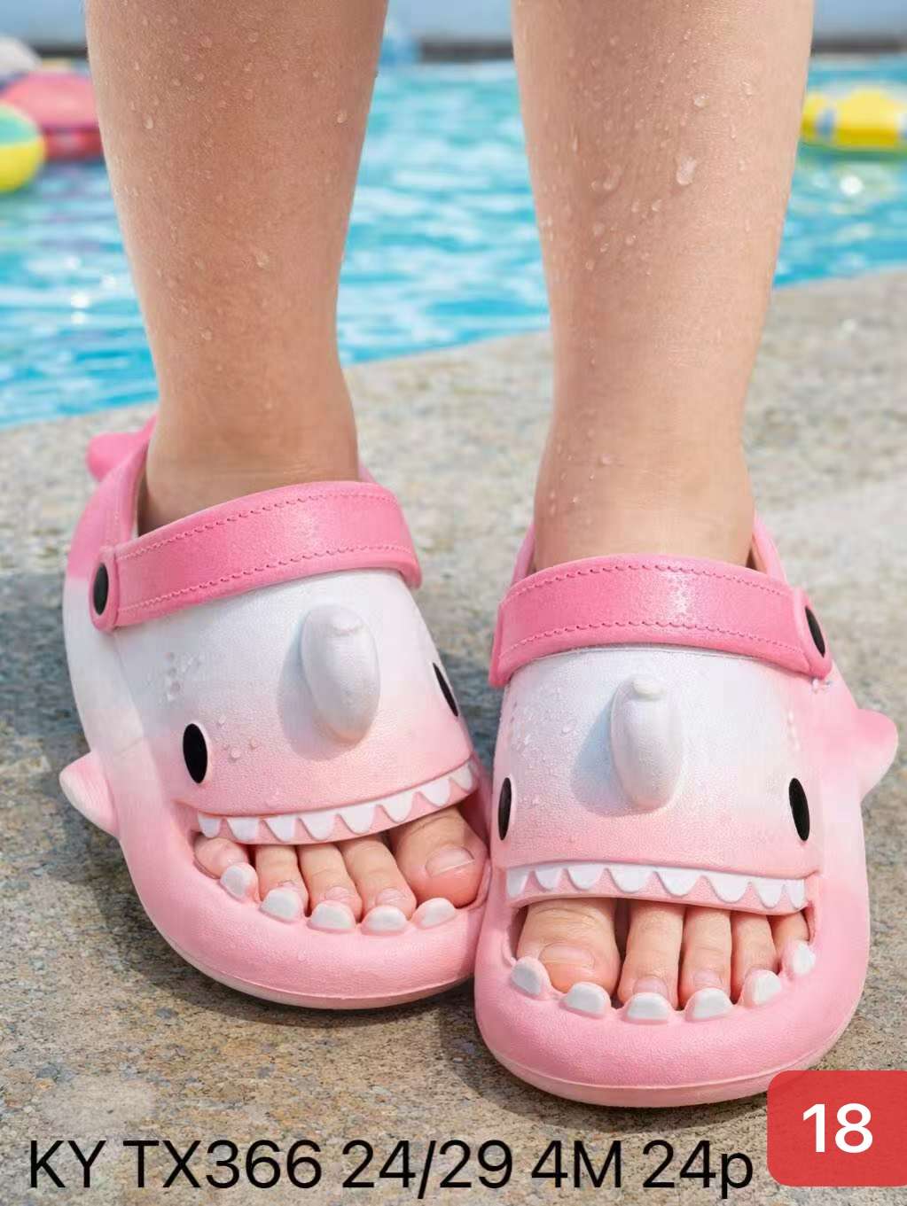 Klapki DZIECIĘCE (24-29, 24par)